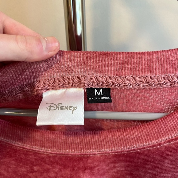 Maroon Disney Lion King "Hakuna Matata" Distressed Long Sleeve Top (M) - Picture 4 of 5